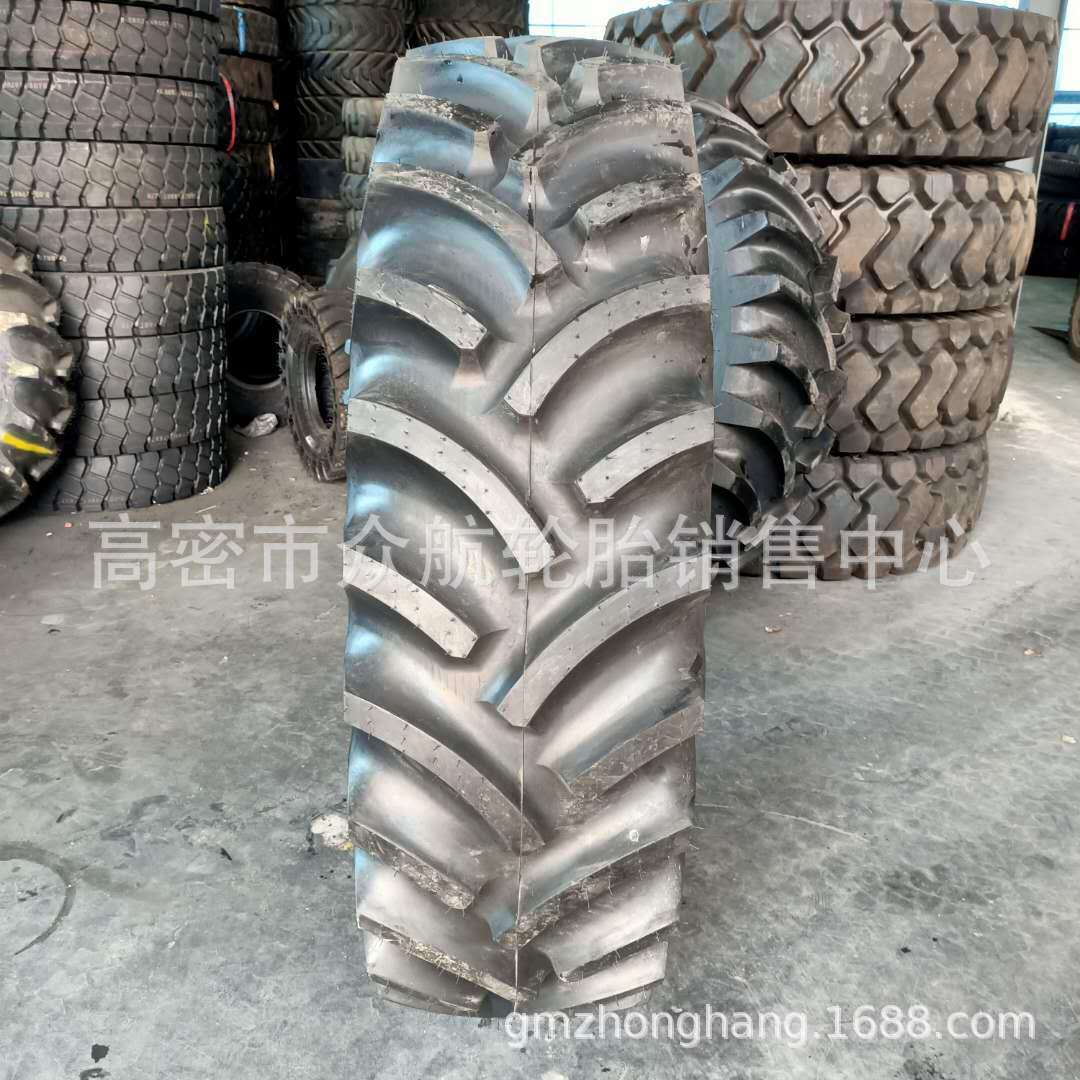农用轮胎11.2/12.4-24-28加密花纹拖拉机胎16.9/18.4-30-34轮胎