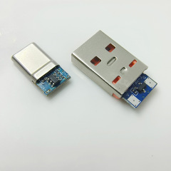 Typec4 コア完全互換オス USB4 パッド IC オレンジ高速充電ヘッド OPPO Xiaomi VIVO Huawei に適しています