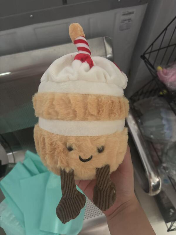 誕生日ケーキ人形ぬいぐるみ面白い人形かわいい楽しいペンダント誕生日プレゼント女の子人形|undefined