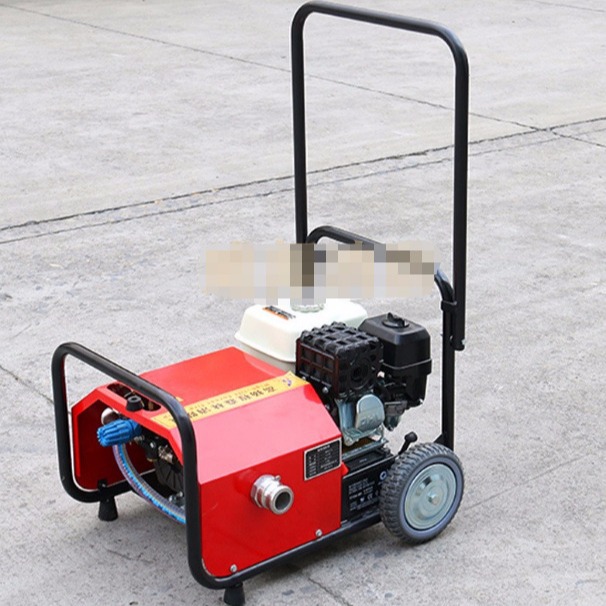 便携移动式高压森林消防泵 JBQ40/0.6 手动电启动高扬程泵