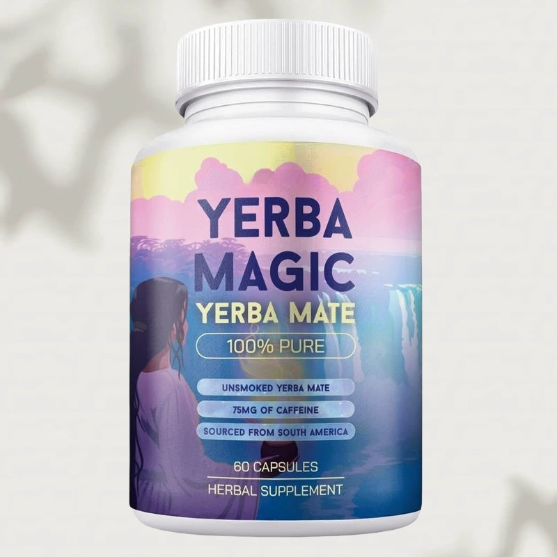 Через границу TK горячие продажи фабричные капсулы Mate Tea Yerba Magic Yerba Mate Capsules 60
