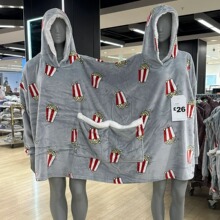 【现货】爆米花双人衣服情侣卫衣秋冬睡衣创意宽松贝贝绒家居服