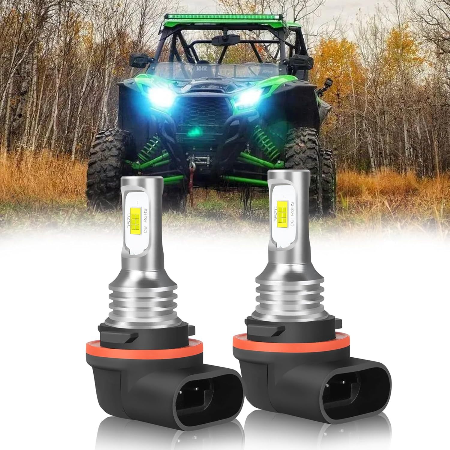 34901 HR3 A21 lámpara de niebla LED del automóvil, lámpara de niebla HS5X, lámpara de niebla del automóvil, luz blanca