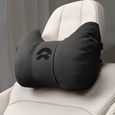 Pillow Supplies — Headrest - horn-style-noble-black-weilai-headrest-set