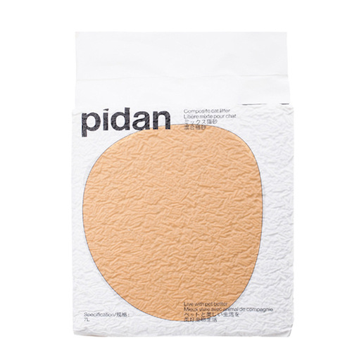 pidan cat litter preserved egg mixed cat litter deodorized tofu cat litter mixed with bentonite mineral soil original low dust cat litter 7 liters