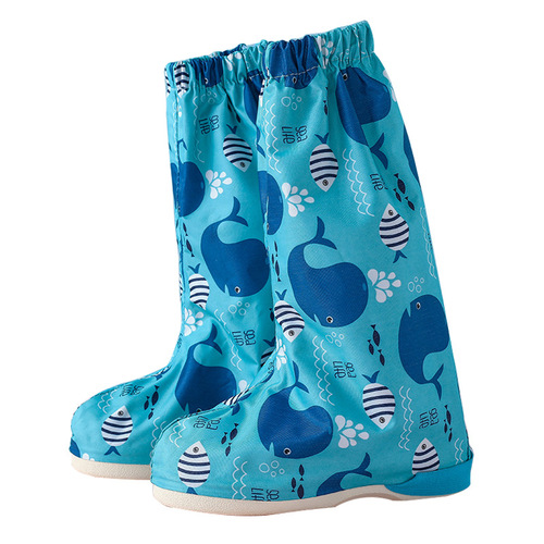 Children's rain-proof shoe covers thickened wear-resistant rain boots rainy day waterproof non-slip baby children's rain shoe covers for boys and girls