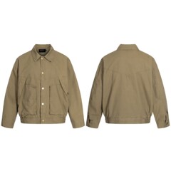 RUIIENRS x EIGHTISLAND 2025 秋季新款工装酵洗复古外套B612
