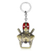 Mask, keychain, metal bottle opener, pendant, European style