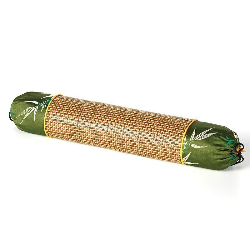 1 mat cylindrical pillow