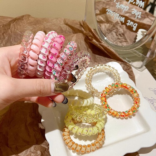 Phone loop hair tie with high elasticity, non-irritating hair, Instagram-style fresh and versatile, high-end feel