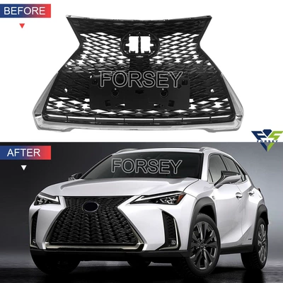 Suitable for 2019 Lexus UX modification and upgrade to F-Sport car sports front grille (Zhongwang)
