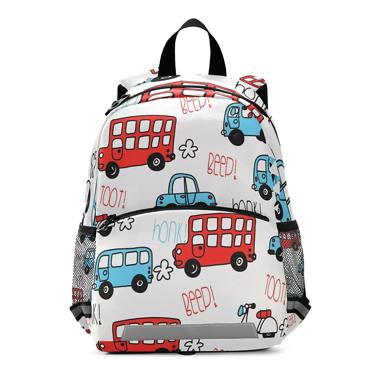 新款幼儿园卡通书包 卡车创意印花图案 旅游出行 轻便防水
