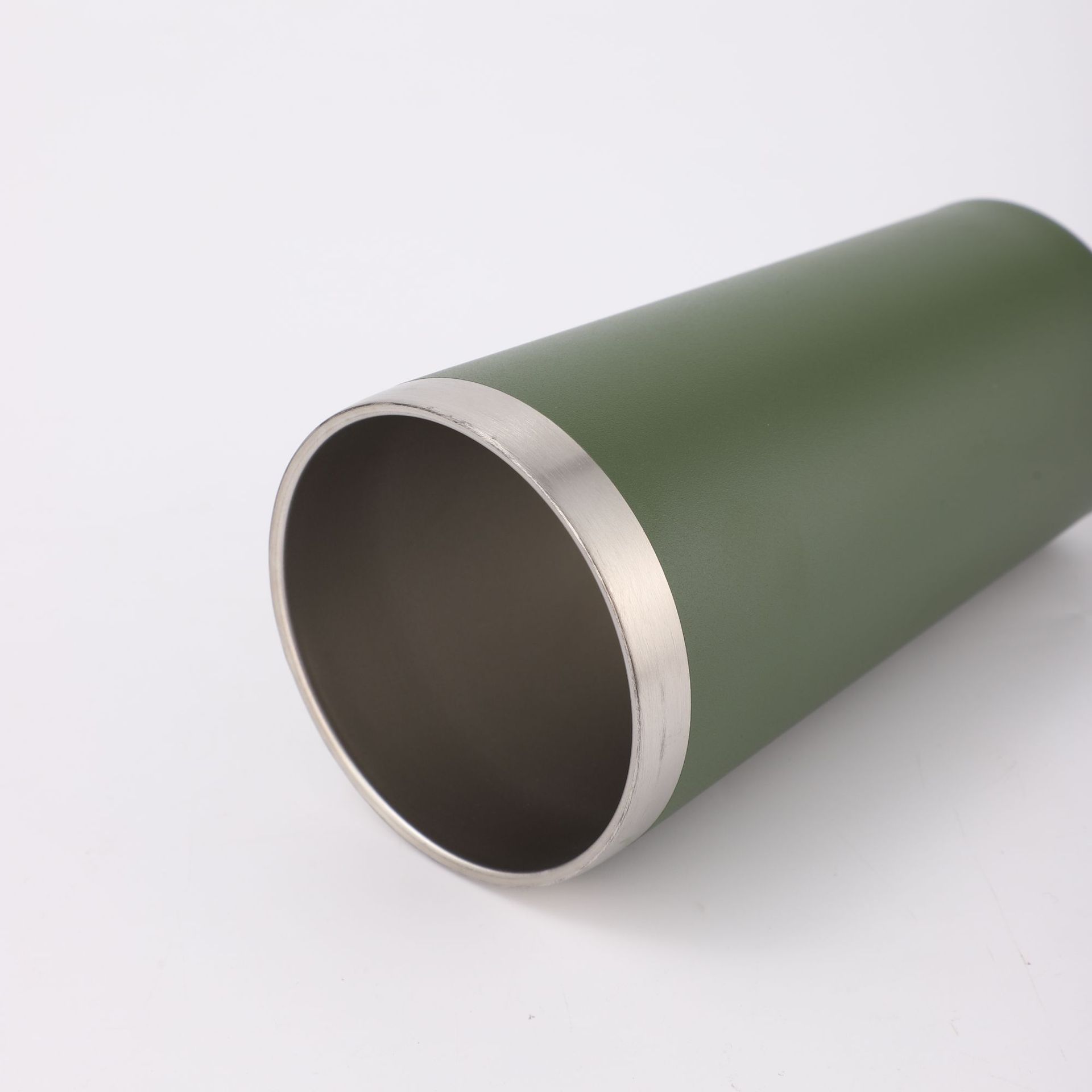 Cross-Border Doble 304 taza de vacío de acero inoxidable taza de cerveza conveniente taza de café de vacío simple taza de coche portátil