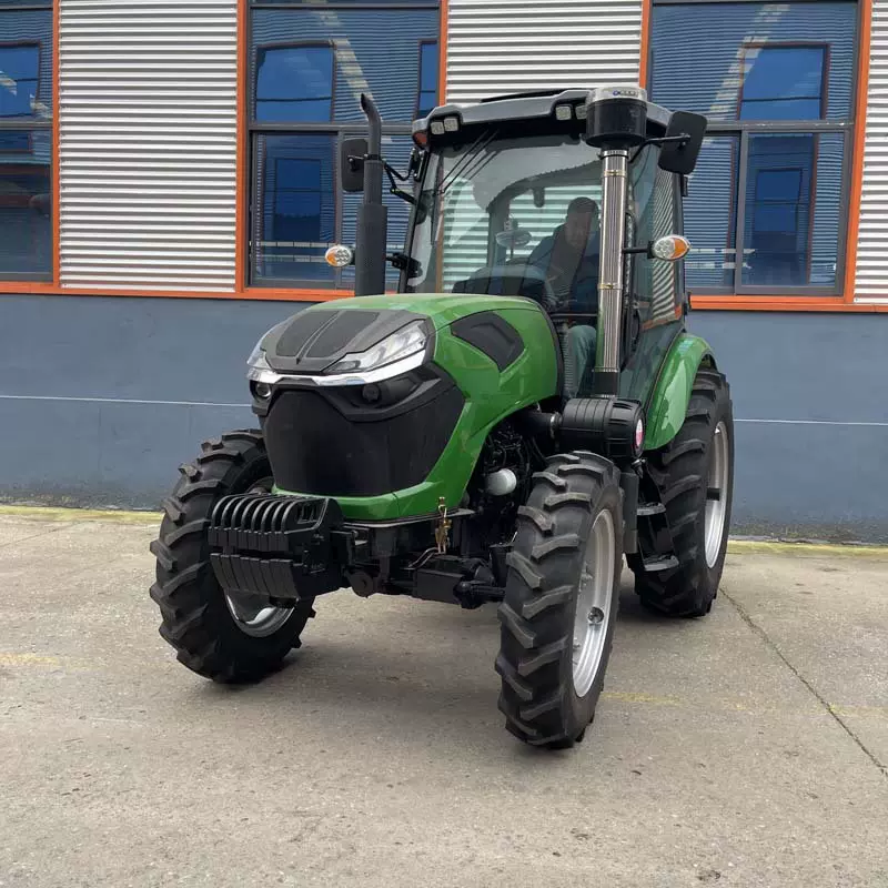 80HP四轮拖拉机农业土地耕作机四驱四轮水旱两用大马力四轮拖拉机