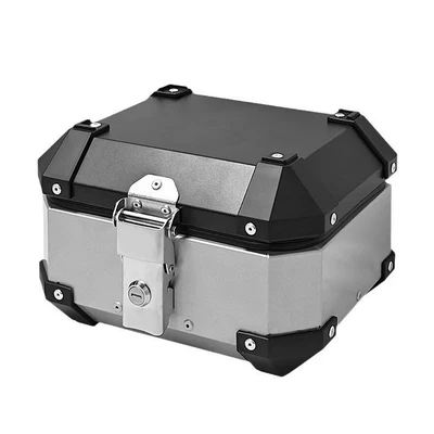 Motorcycle Safety Supplies – box storage box - silver-5l