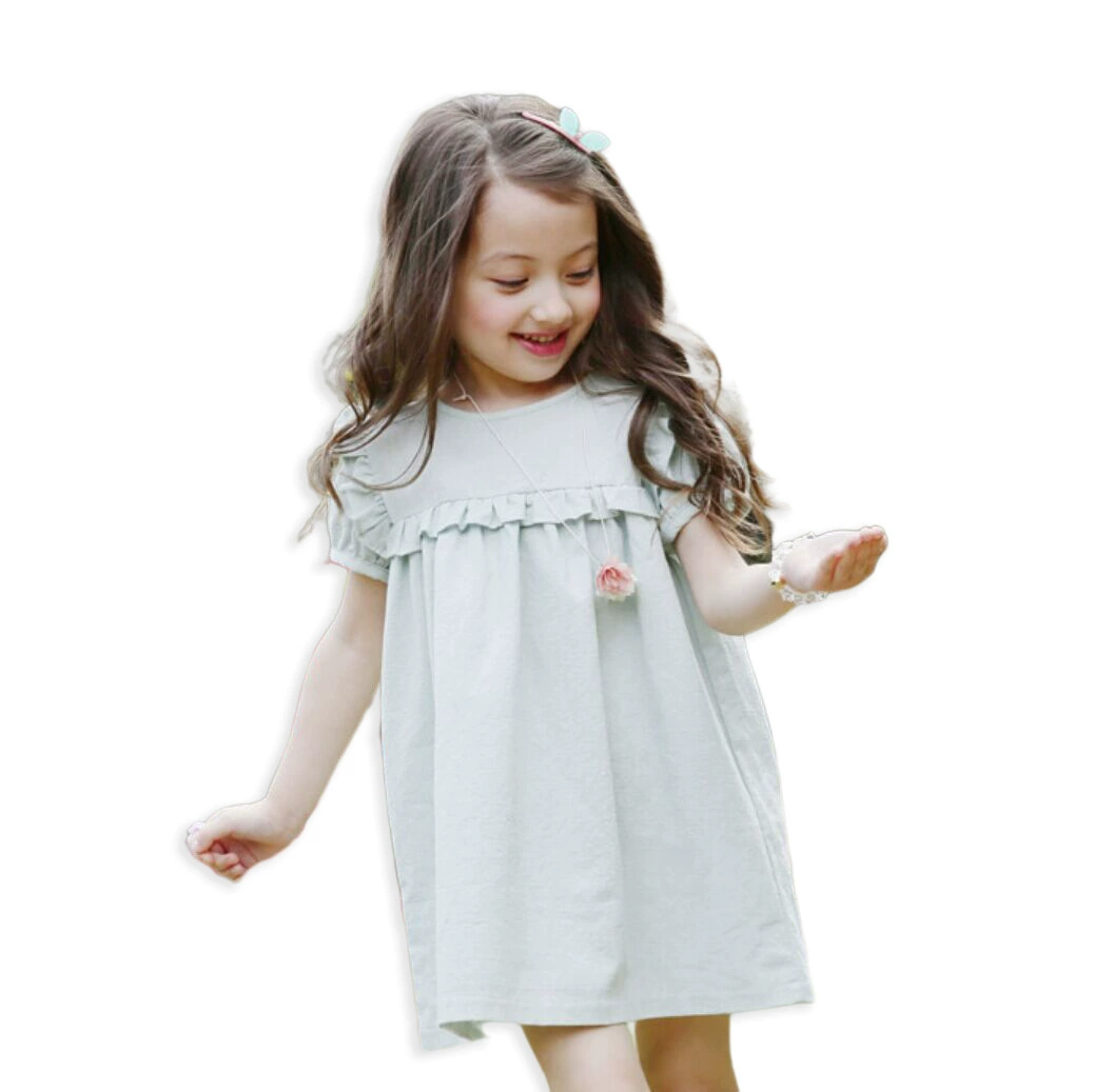 Summer summer clothing, children's colored quality skirt, Korean style