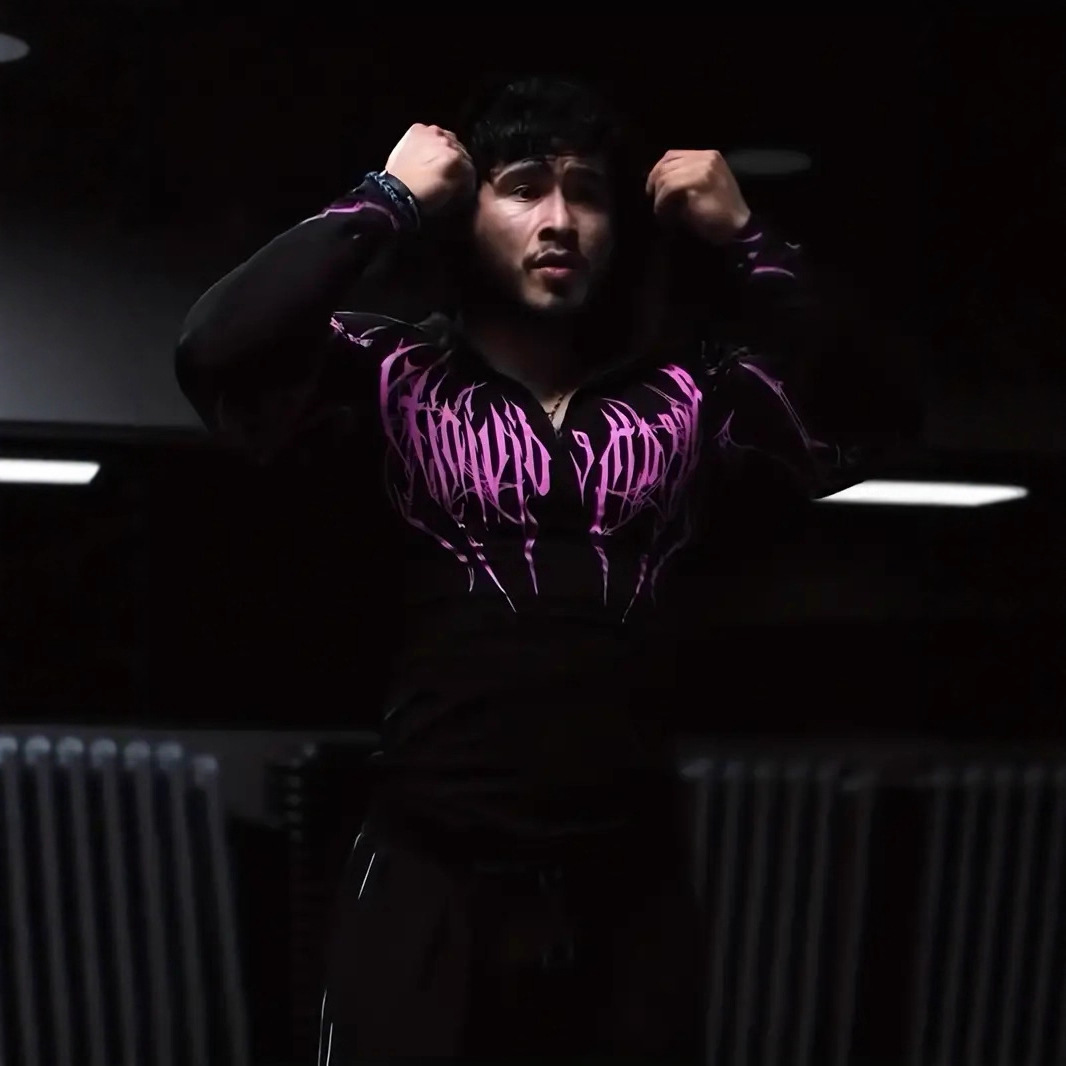 Breathedivinity 2025 Men's Sports Fitness Hooded Tights Printed Half Zipper Quick-Drying High