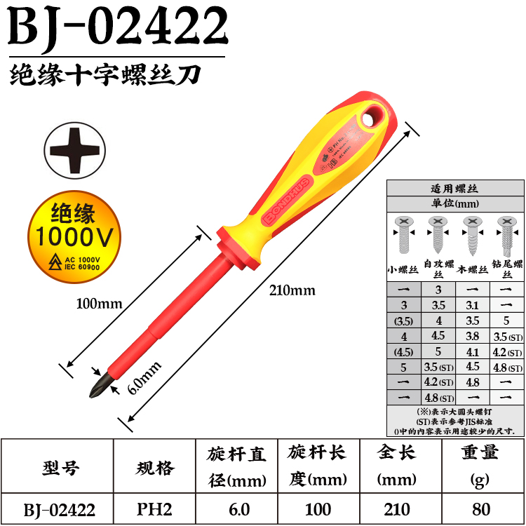 Bondhus cruzada destornillador Bolton importación precisión un pequeño destornillador alemán relojes herramientas de gafas