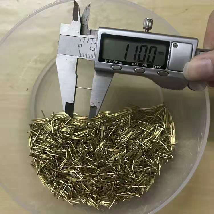 生产批发精密h65黄铜毛细管 Φ3*0.2 Φ3*0.5 Φ3*1mm线切割加工