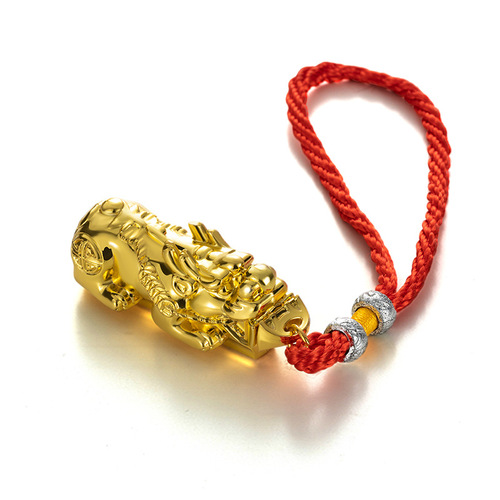 貔貅福袋万次火柴批发网红煤油打火机金属个性创意便携钥匙扣挂件