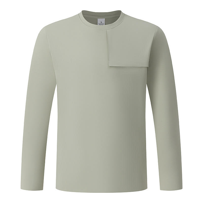 Dijia es el mismo modelo de otoño nuevo comercio exterior ropa de hombre al aire libre ventilación deportiva absorvente de secado rápido camiseta de manga larga