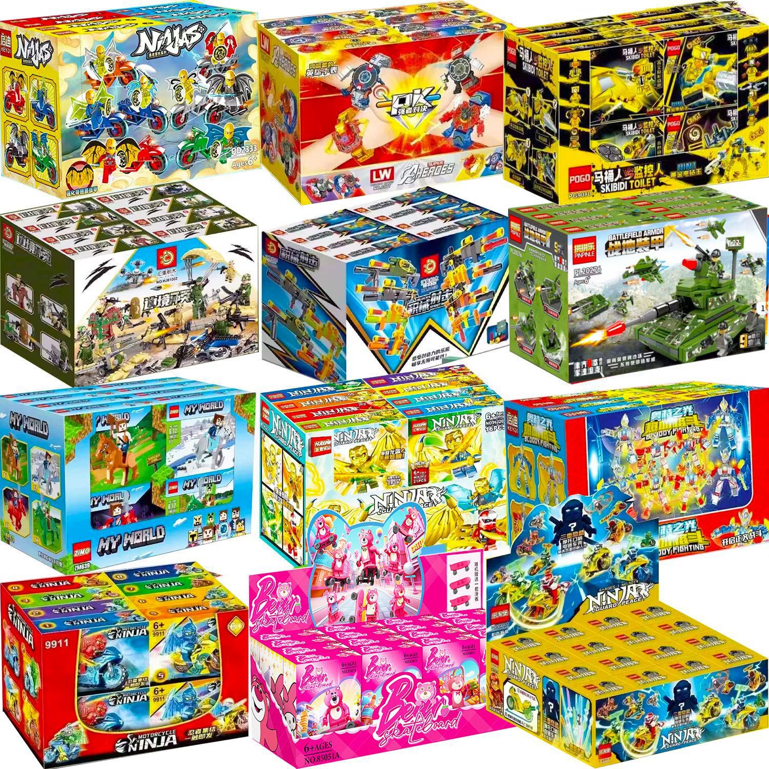 Compatible with Lego Building Blocks Avengers League of Legends Iron Man Minifigure Kindergarten Children's Toys Gifts