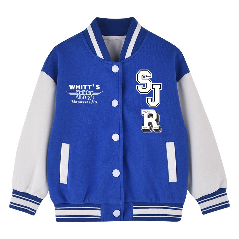 Chaqueta de béisbol para niños 2023 nuevo estilo coreano ropa de otoño para niños suelta chaqueta casual superior en stock moda