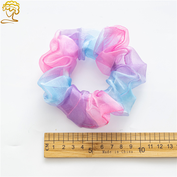 Fashion Tie-dye Color Hair Scrunchies display picture 1