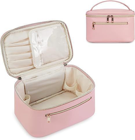 Nueva bolsa de cosméticos portátil transfronteriza impermeable de cuero de la PU bolsa de lavado multifuncional de gran capacidad bolsa de almacenamiento de viaje