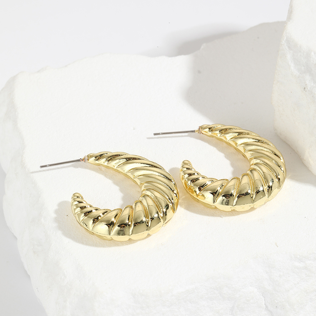 hot ins style plastic CCB simple glossy water drop acrylic earrings earring set_voghion.com