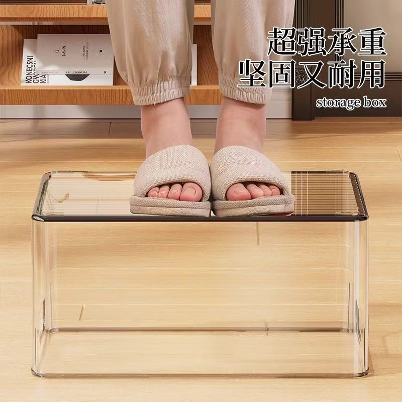 데스크탑 수납함, 메이크업, 스킨케어 액세서리, 투명 PET 정리함, 스낵 수납바구니, 잡화 수납선반