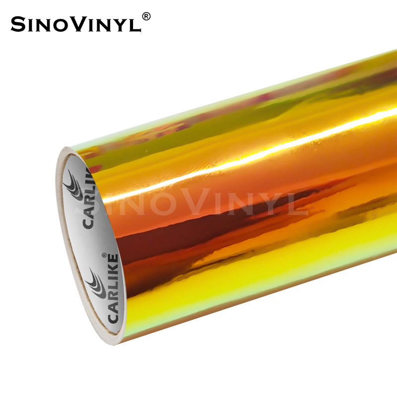 Carlake colorido Arco Iris galvanoplastia coche camaleón color cambiante película Cuerpo brillante pegatina modificación película ventas directas