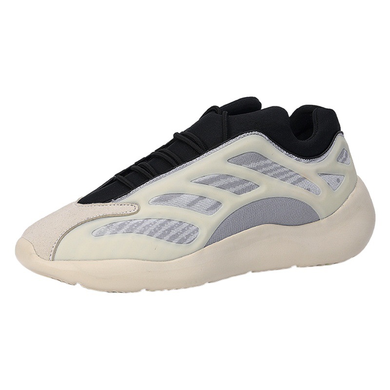 Coco zapatos 700V3 Papi zapatos pareja luminoso esqueleto Comercio exterior Putian zapatilla de deporte de los hombres de la moda más el tamaño sneakes