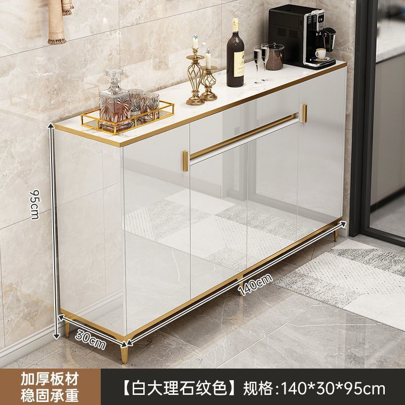 [4 개의 문과 1 개의 연기] 따뜻한 화이트 골드 140cm