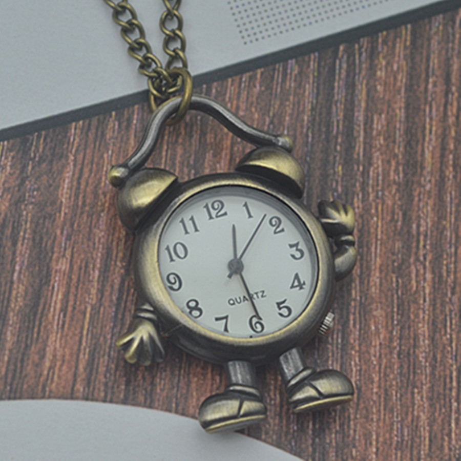 Cross-Border Clock Pocket Watch Retro Fashion Necklace Pocket Watch Keychain Pocket Watch Watch Camera Pocket Watch Wholesale