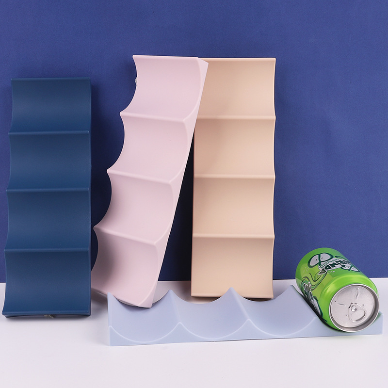 Red Wine Storage Rack Simple Household Plastic Storage Rack Creative Wine Bottle Beverage Bottle Refrigerator Placement Rack