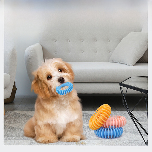 Dog chew toy, unbreakable, wear-resistant, sturdy, teeth cleaning, soft, interactive, entertaining pet supplies