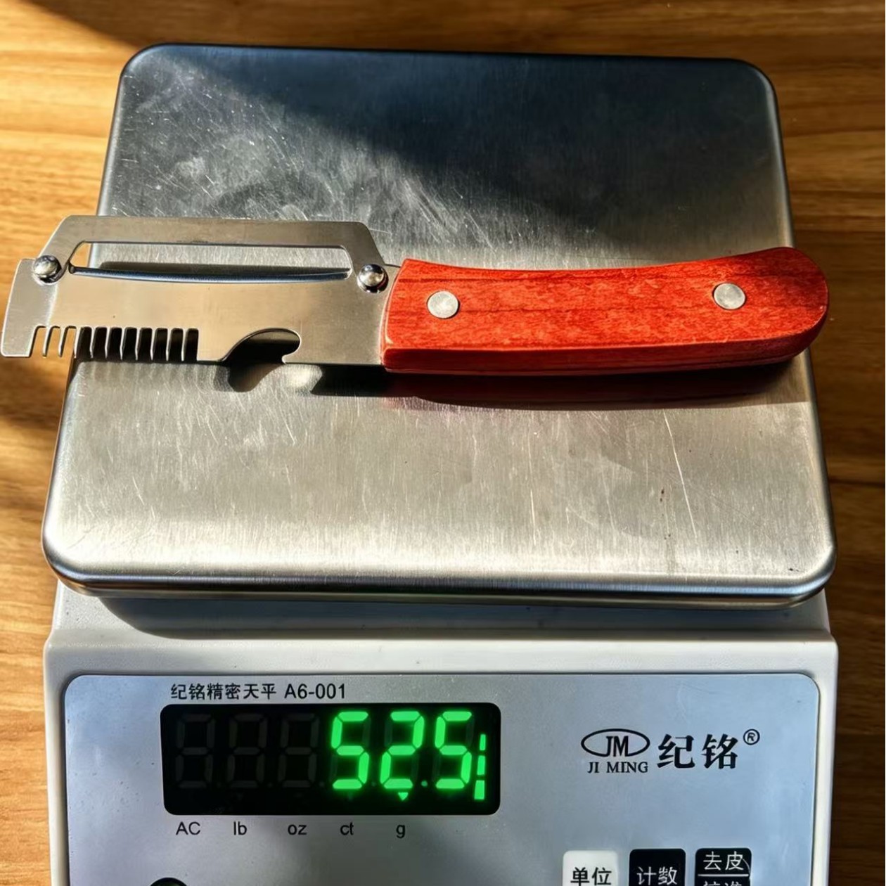 FCM de alta calidad multifuncional cuchillo de corte de frutas y verduras de cocina extra grueso acero inoxidable cortador de alambre puededz