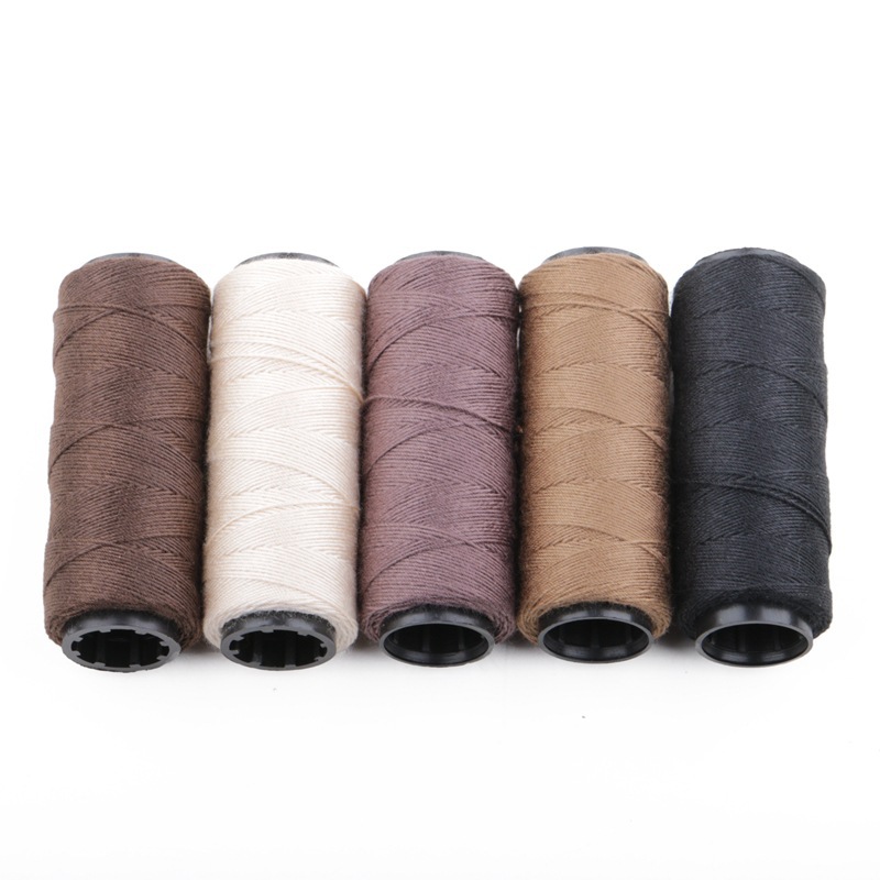 60m Handmade Nylon Thread Four-Strand Thread DIY Sewing Thread Portable Wig Hair Extension Thread Textile Home Visit Embroidery