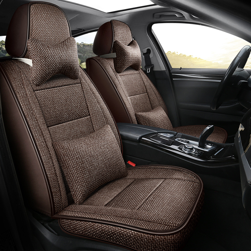 马自达2马3马6马六马三CX5昂克赛拉专用座套全包亚麻汽车坐垫四季