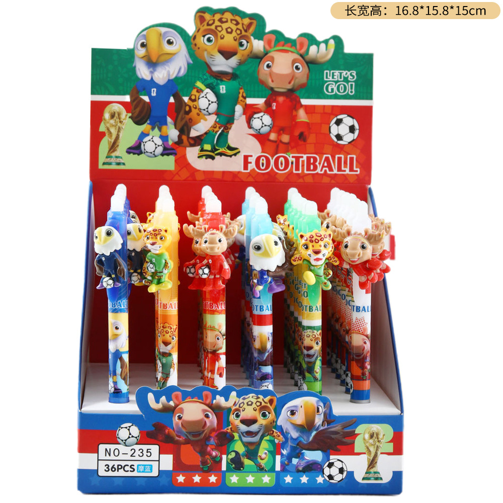 Una variedad de bolígrafos fáciles de limpiar para estudiantes de primaria