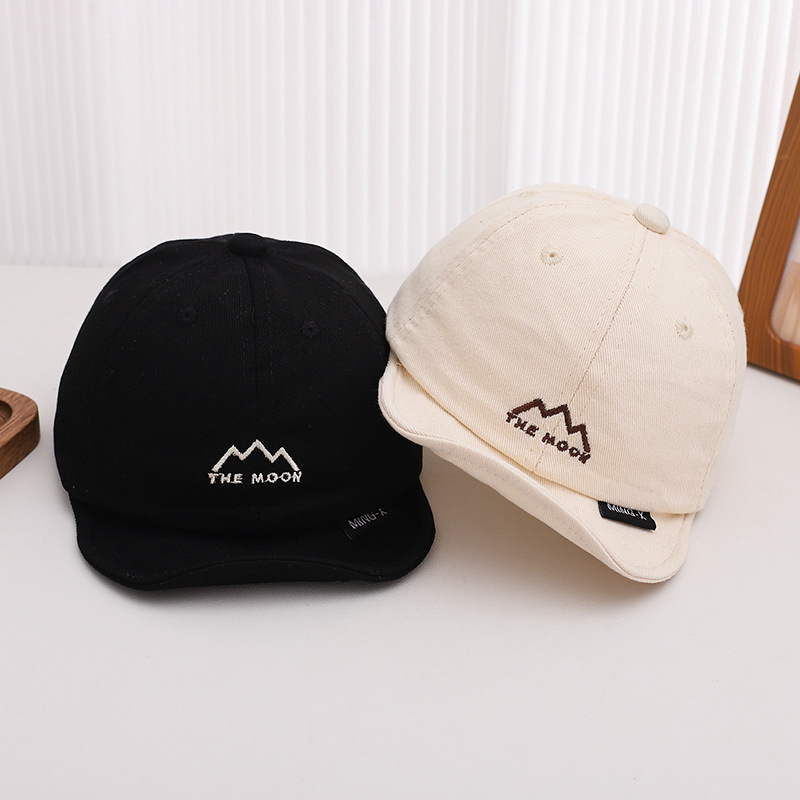 ins sombrero para bebés primavera y otoño delgado sombrero de lengua de pato para bebés sombrero de brida suave sombrero de protección solar sombrero de estilo coreano de moda sombrero de béisbol