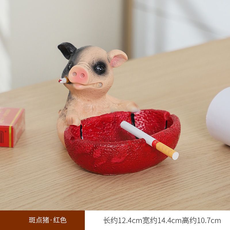 공을 들고 있는 돼지(검은색) - 럭비공(빨간색)