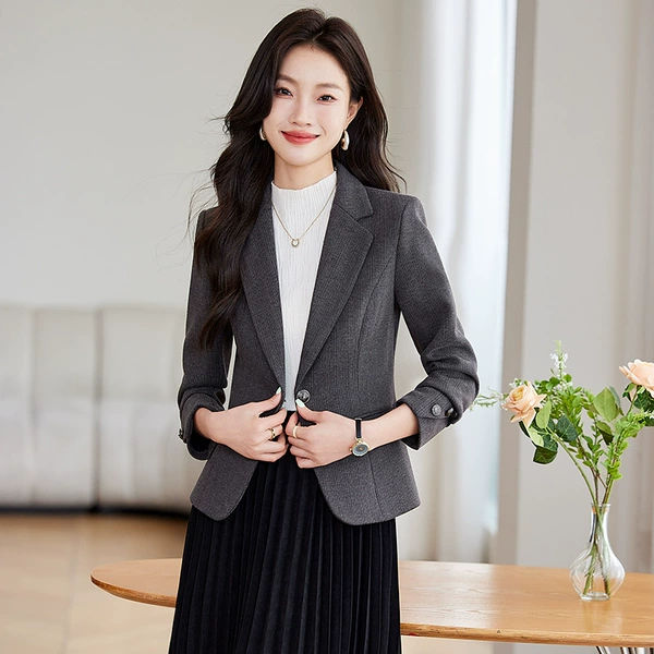 Dark gray top