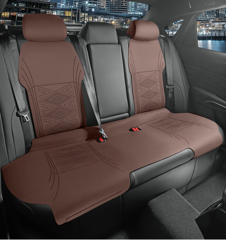 Gac Toyota 9Th Generation Camry Special Seat Cushion, Ninth Generation Car Seat Cover, Half-Cover Four-Season Suede Seat Cover