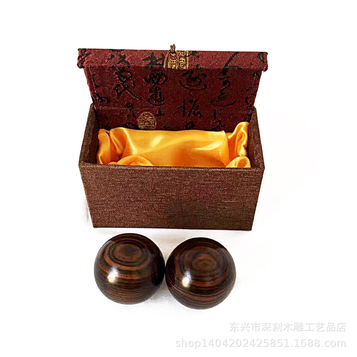 批發烏紋木手球越南木球天然紅木花梨紅酸枝按摩球保健球木手把件