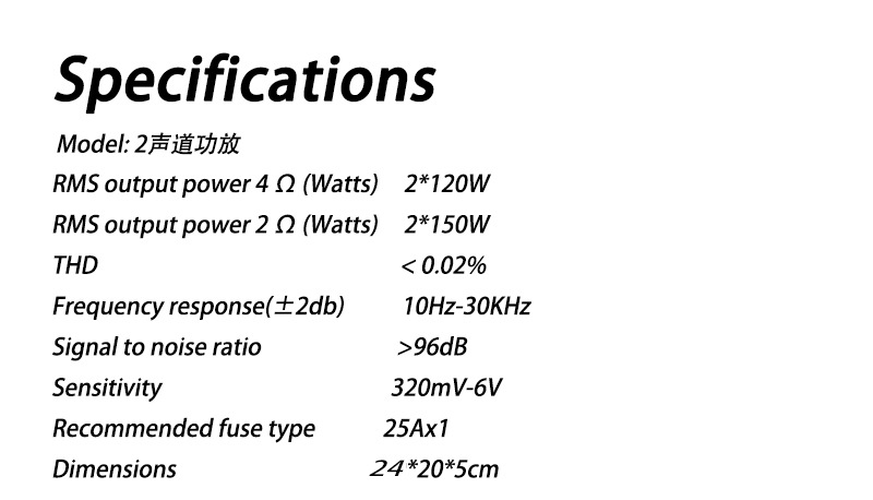 Cross-border factory direct sales car power amplifier 2-way C- 236 power amplifier 3800W car power amplifier push car woofer