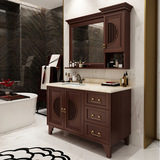 Новый китайский стиль ванной комнаты в целом