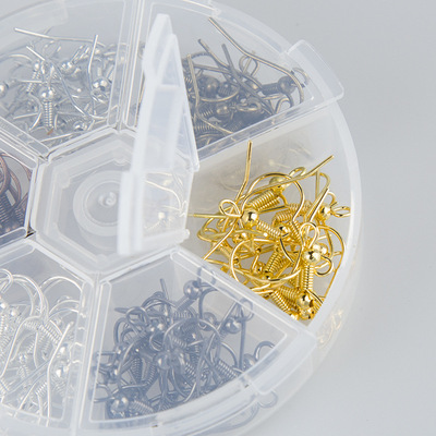 亞馬遜爆款透明環保塑料盒首飾零部件分類展示收納盒廠家直銷