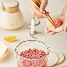 小熊绞肉机QSJ-D02Q1家用电动多功能搅拌机碎肉绞馅辅食机料理机